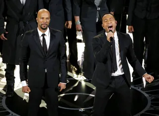 Common and John Legend – 'Glory' (From the Motion Picture Selma) - Common and John Legend won the film Selma its only Oscar for Best Song with this emotionally charged single. Now they’re hit is up for Song of the Year.&nbsp; (Photo: Mike Blake/Reuters/Landov)