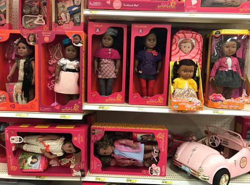 A Woman Got Exposed For Rearranging Dolls At A Target To Make It Look Like Only Black Dolls Were