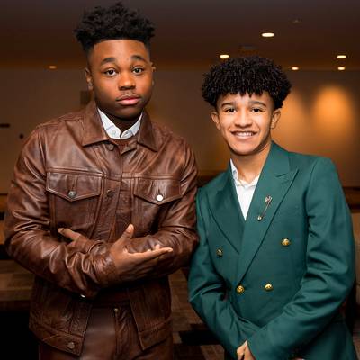 NAACP23 | Nominees Luncheon Jalyn Hall and Cameron J. Wright  | 1080x1080
