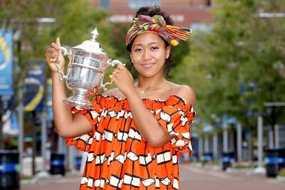 Naomi Osaka - It's been a career-defining year for the 23-year-old tennis phenom. Naomi Osaka won a major for the third consecutive season at the 2020 U.S. Open, her second U.S. Open title, and third major title overall, &nbsp;becoming the highest paid female athlete in the world. Her prowess isn’t just limited to the court. Osaka wore masks emblazoned with the names of George Floyd, Breonna Taylor and other victims of police brutality and injustice while she played. And we felt lifted when she boycotted an August match in protest of the police shooting of Jacob Blake in Kenosha, Wisconsin. (Photo by Matthew Stockman/Getty Images)