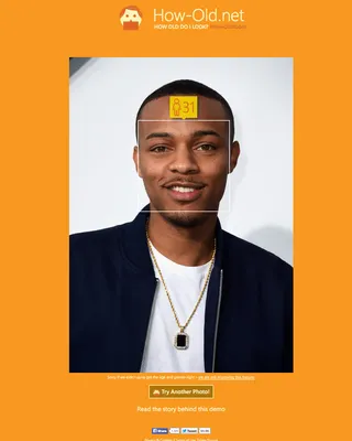 Shad Moss - Real Age: 28How-Old.net: 31We can't be the only ones who thought this figure was going to be in the teens.(Photo: Frazer Harrison/Getty Images / How-old.net)