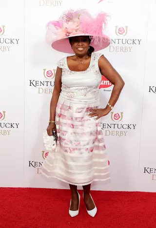 Derby Day - It was wide brim hats and hard toe shoes season this weekend at the Kentucky Derby in Louisville.&nbsp;Star Jones strust her pretty in pink look.&nbsp;(Photo: Neilson Barnard/Getty Images)