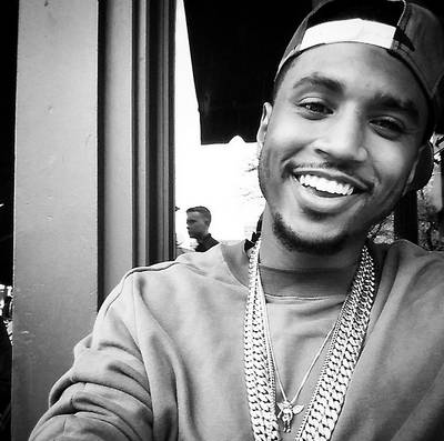 Trey Songz @treysongz - This guy has a smile that would make any girl go wild. Even in black and white, we're obsessed.(Photo: Trey Songz via Instagram)