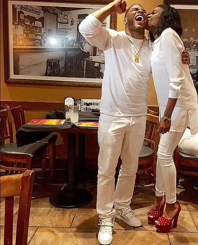 Stink Made It! - Nelly celebrates Stink's graduation rockin' his all white.   (Photo: Derrtymo via Instagram)&nbsp;
