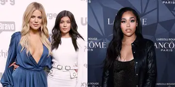 Khloé Kardashian, Kylie Jenner and Jordyn Woods on BET Buzz 2021