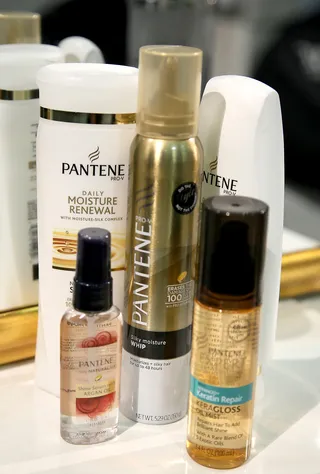 Plenty of Pantene - A look at the fabolous Pantene products used to make the ladies #ShineStrong.  (Photo: Rachel Murray/BET/Getty Images for BET)