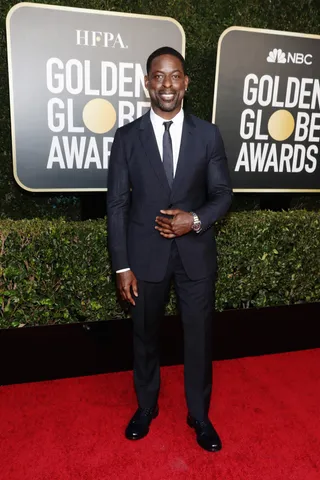 Sterling K. Brown In Christian Dior - (Photo by Todd Williamson/NBC/NBCU Photo Bank via Getty Images)