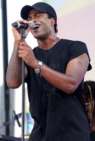 Speaking 'Swaghili' - Austin Brown refused to be outdone by any other performers. The talented crooner showcased an impressive collection of material during an incomparable live show.(Photo: James W. Lemke/Getty Images for BET)