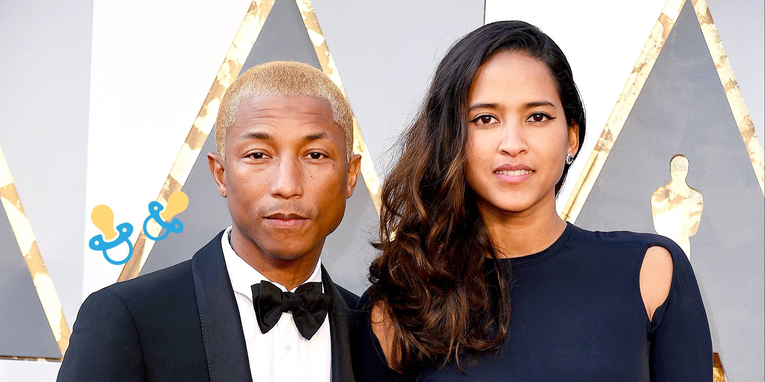 Pharrell Williams and Helen Lasichanh Welcome Triplets