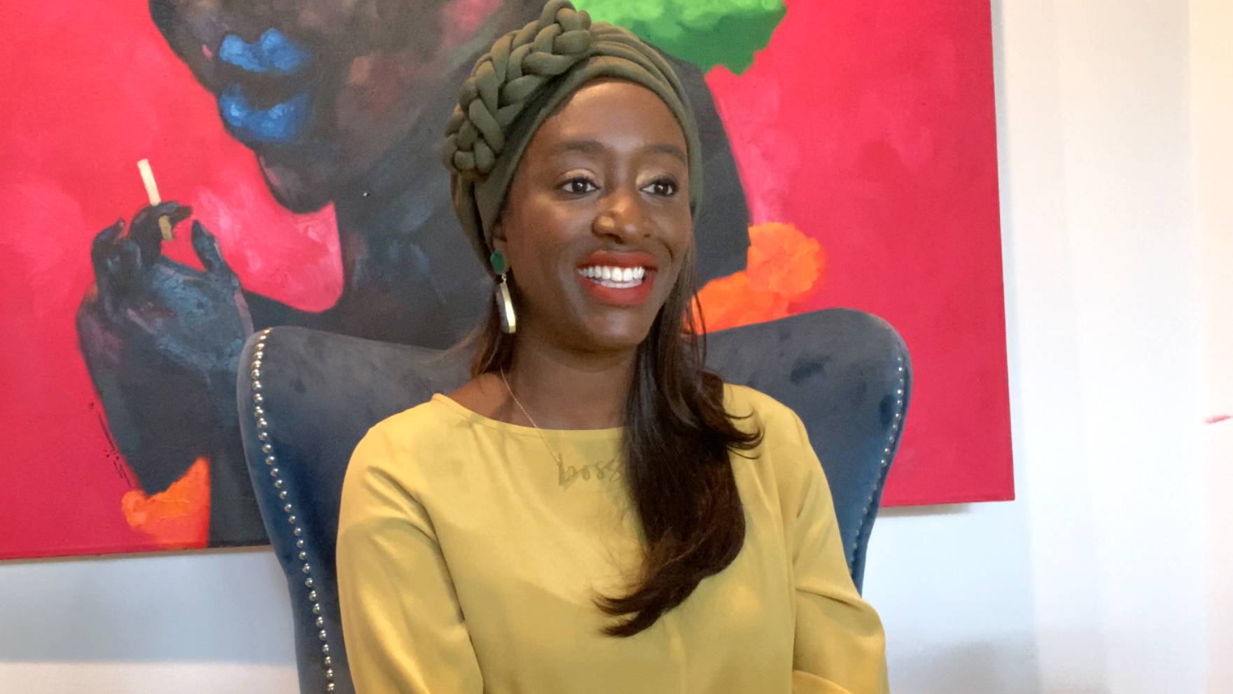 Aishetu Fatima Dozie on Glam Gap.
