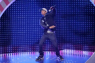 You's a Wild Boy! - Nick Cannon enters 106 &amp; Park showing that CiCi isn't the only one with killer dance moves.(Photo: John Ricard / BET)