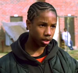 From The Wire - Most hardcore Michael B. Jordan fans were introduced to him when he was a preteen on The Wire. He portrayed Wallace, who was a sweetheart even though he had been hardened by the streets and his environment. Around this time, he had also been seen on All My Children and, eventually, Friday Night Lights.  (Photo: HBO)