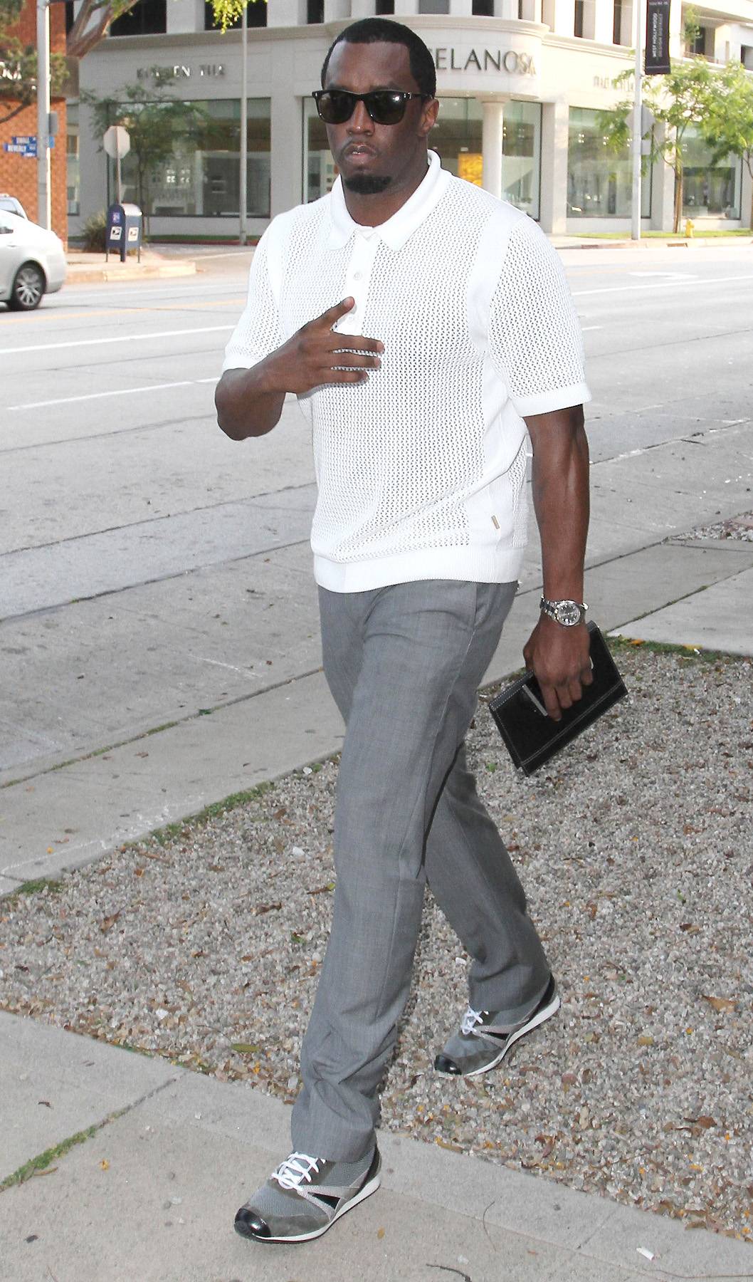 Sean Diddy Combs Out and About Los Angeles