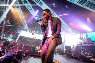 Kendrick Lamar - The rapper owned the end of 2016 with an eye-catching performance at Draiâs Nightclub at The Cromwell in Las Vegas. (Photo: Joey Ungerer/Draiâs Nightclub)