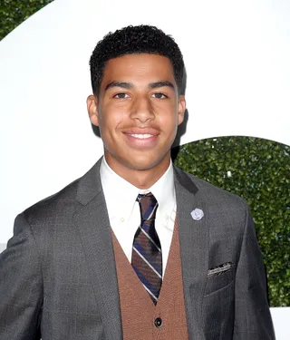 Marcus Scribner: January 7 - This 17-year-old is still killing it on Black-ish.&nbsp;(Photo: Jesse Grant/Getty Images)