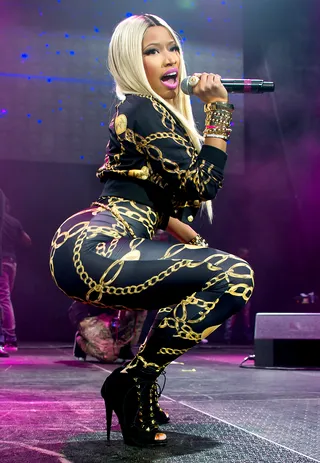 Nicki Minaj - Nicki Minaj may be the most highly anticipated collaborator for Remy Ma. The rappers shared bad blood back in the day when Remy felt Nicki took shots on her &quot;Dirty Money&quot; track. But while Remy has been away Nicki has reigned supreme as the Queen of Hip Hop and Remy's admitted to being a fan. With the energy and lyricism these two have, a collaboration could pave the way for two crown holders.(Photo: Michael Stewart/WireImage)