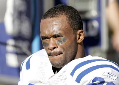 Former NFL Player Marvin Harrison Shot At&nbsp; - Caught in the wrong place at the wrong time? It sure seems like it for former NFL wide receiver Marvin Harrison. The Philadelphia Daily News reports that Harrison’s Ford F-350 was shot at early Saturday morning. He was driving through Northwest Philly at 3:20 a.m. when he was frantically flagged down by a man in his boxers. Apparently the man had just been the victim of a home burglary and was asking Harrison for help. Harrison obliged and allegedly let the man hop into the flatbed of his truck. At that point, the burglars ran out the victim’s home and shot at Harrison’s truck twice. Neither man was wounded. Harrison most famously served as Peyton Manning’s star receiver with the Indianapolis Colts from 1998-2008 before retiring.&nbsp;(Photo: Robert B. Stanton/NFLPhotoLibrary)