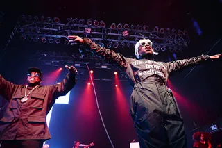 OutKast to Headline ATL Homecoming Concert&nbsp; - The ATLiens announced Friday via Twitter that they will headline a homecoming concert at Atlanta's Centennial Olympic Park on September 27.&nbsp;  (Photo: Dimitrios Kambouris/Getty Images)