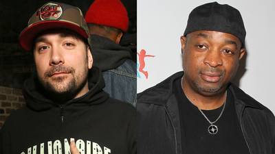 Peter Rosenberg’s response to Chuck D’s criticism of Hot 97:&nbsp; - &quot;We love you, you're a father of this game, you contributed but we did not elect you president of the culture. No one owns hip hop.&quot;(Photos from left: Astrid Stawiarz/Getty Images for Roc Nation, Rob Kim/Getty Images)
