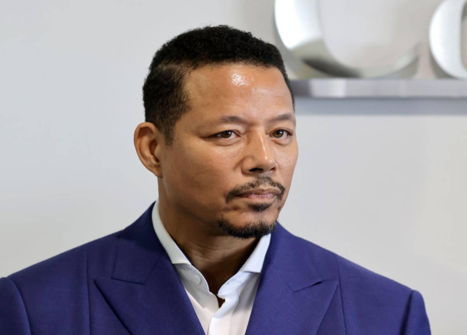 Terrence Howard announces lawsuit against CAA over "Empire" salary at The Cochran Firm on December 08, 2023 in Los Angeles, California. (Photo by Kevin Winter/Getty Images)