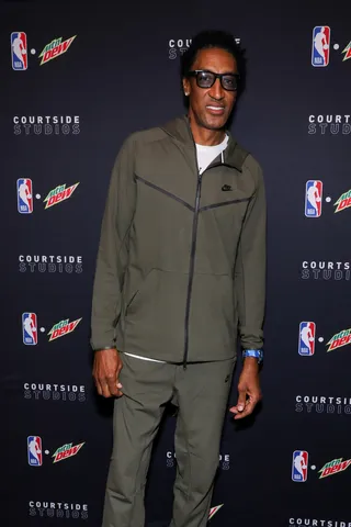 FEB 15:&nbsp;Scottie Pippen&nbsp; - The legendary Scottie Pippen attends MTN DEW Courtside Studios during NBA All-Star 2020. (Photo: Robin Marchant/Getty Images for MTN DEW)
