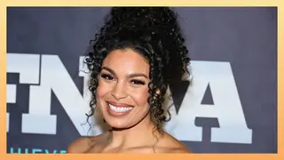 Jordin Sparks attends the 36th Annual Footwear News Achievement Awards at Cipriani South Street on November 30, 2022 in New York City. 