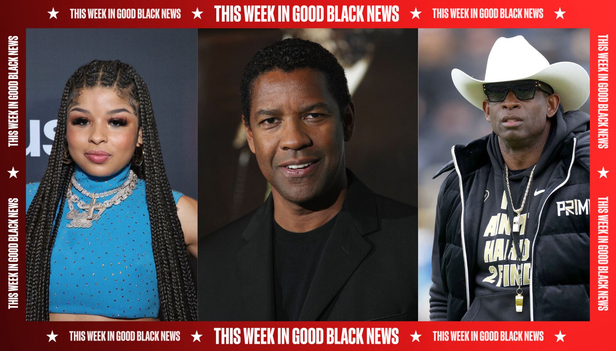 This Week In Good Black News: Chrisean Rock, Denzel Washington And Deion Sanders | News - Vimarsana News