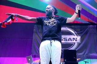 SOCA KING - Trinidadian soca star Machel Montano shared the sounds of the West Indies at the BET Experience. (Photo: Jesse Grant/BET/Getty Images for BET)