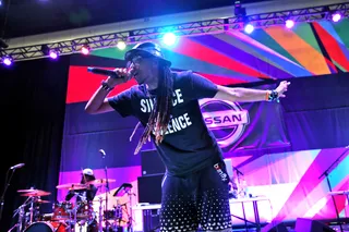 RIGHTEOUS AND RELEVANT - Christian rapper Dee-1 kicked off his new tour with a performance on the Music Matters BETX stage.&nbsp;(Photo: Jesse Grant/BET/Getty Images for BET)