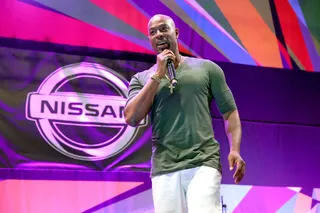 ANOTHER ROUND - Choreographer Darrin Henson was all over the BET Experience. Henson spoke at the BETX Stage Music Matters show at the Los Angeles Convention Center.&nbsp;(Photo: Jesse Grant/BET/Getty Images for BET)