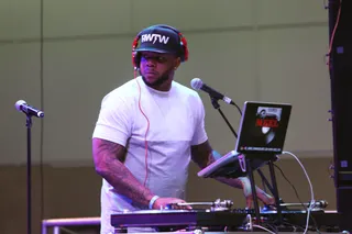 SPIN DOCTOR&nbsp; - DJ Meel was on the ones and twos for the BETX Music Matters showcase. (Photo: Jesse Grant/BET/Getty Images for BET)