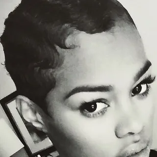 Teyana Taylor - We did a double take once we realized the “Maybe” songstress had lopped off her luscious curls. But one thing’s for sure: those finger waves be poppin’!(Photo: Teyana Taylor via Instagram)