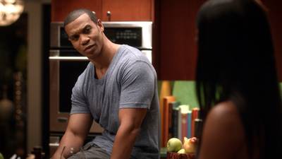 Say What? - Mark talked some sense into Mary Jane and convinced her to apologize.   (Photo: BET)
