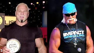 Wrestler Threatened to Kill Hulk Hogan - This time pro wrestling is very real. TMZ is reporting that Hulk Hogan's former friend and fellow ex-pro wrestler Scott Steiner threatened to kill the grappling legend. Steiner allegedly grabbed Hogan's wife's bags at baggage claim at a San Jose airport and told her he plans to &quot;kill Terry&quot; [Hulk's real name] as soon as he lands. Police are investigating Steiner's threats.(Photos from Left: &nbsp;J. Vespa/WireImage, Mark Davis/Getty Images)