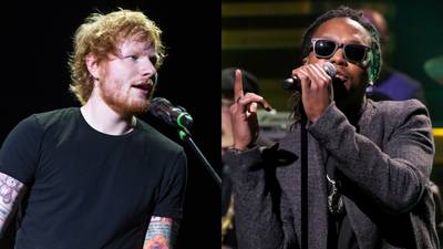 'Old School Love' – Lupe Fiasco, Featuring Ed Sheeran - Ed Sheeran brought his English vocals to Lupe's game-filled track to up-and-coming MCs off his fifth release, Tetsuo &amp; Youth. Ed's smooth melodies gave the track that back-in-the day feel, while Lupe reminisced on the golden age of hip hop.(Photos from left: Marc Grimwade/WireImage, Douglas Gorenstein/NBC/NBCU Photo Bank via Getty Images)
