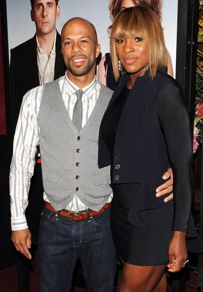 Common and Serena - Maybe one day these two will get back together.  (Photo: Stephen Lovekin/Getty Images)