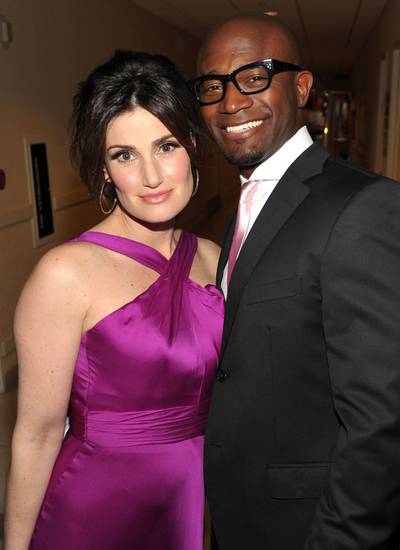 Idina Menzel and Taye Diggs - So they're just gon' act like everything is alright because they're not together?&nbsp;  (Photo: John Shearer/Getty Images for Alzheimer's Association)