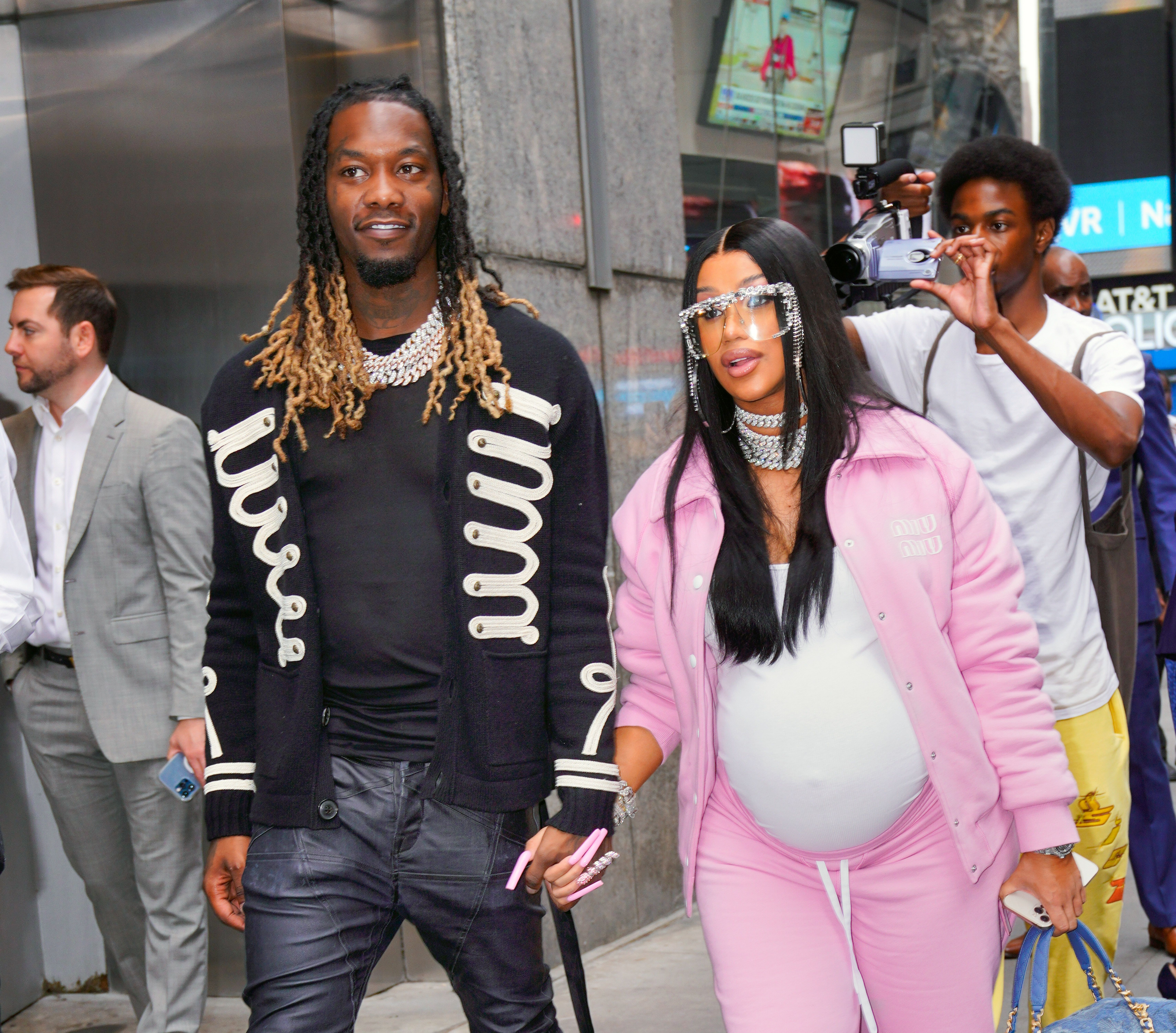 Cardi B Supports Offset + Other Times She Showcased Her Baby Bump