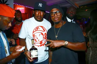 Party Like a Rock Star - Ne-Yo&nbsp;attends the&nbsp;Hennessy V.S. presents the DNine Reserve Agenda NYC after party hosted by Fabolous at Level nightclub on the Empire Hotel Rooftop. (Photo: Shareif Ziyadat)