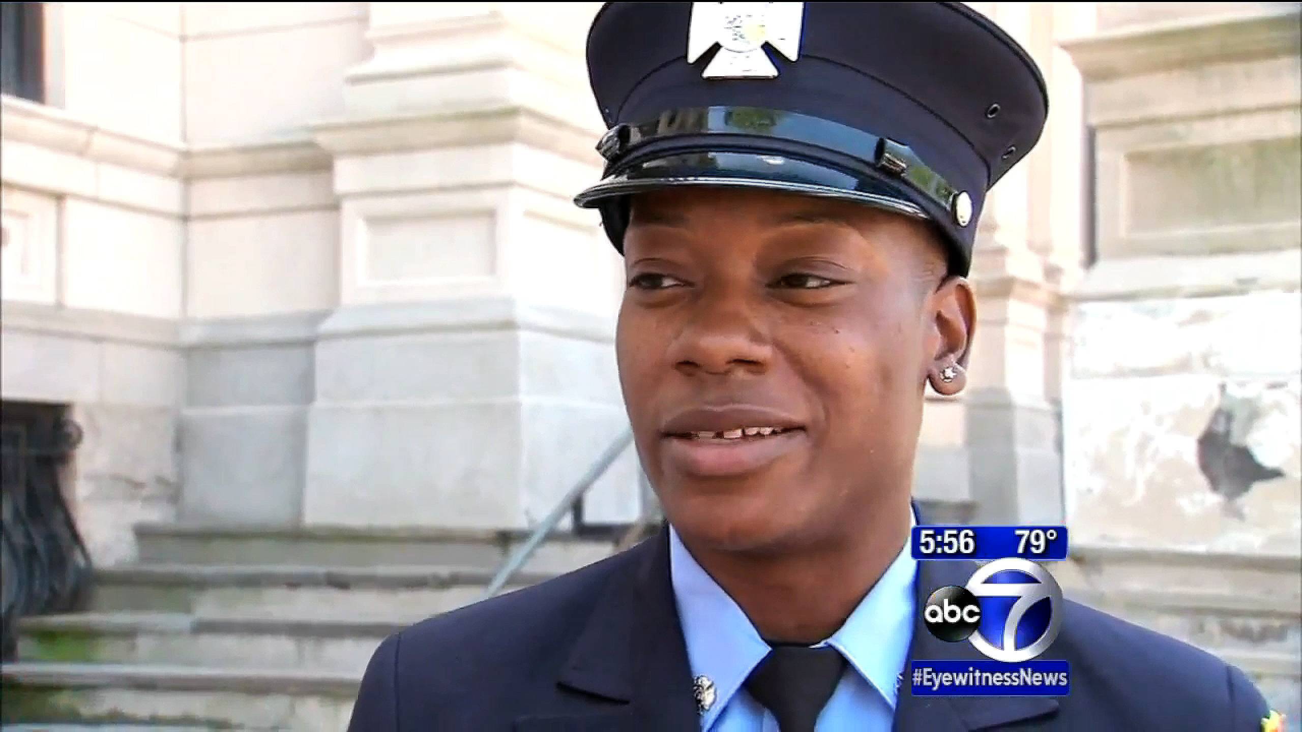 Jersey City Swears in First Female Black Firefighter