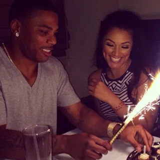 Nelly and His Boo  - Nelly and his bae Shantel Jackson celebrated the latter's birthday over the weekend. They haven't actually confirmed that they are are couple but they sure looked like they were canoodling in the photos she posted on her Instagram page.   (Photo: Shantel Jackson via Instagram)