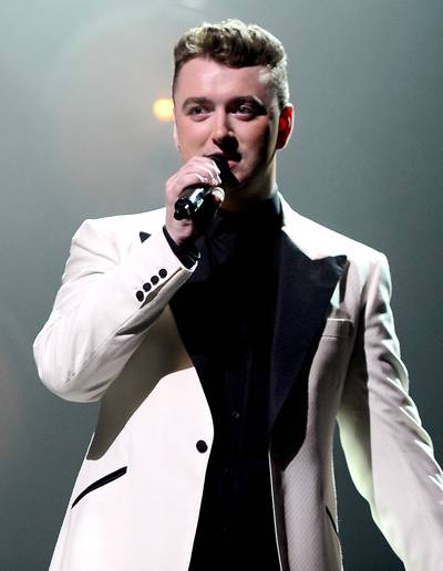 &quot;Not in That Way&quot; - Sam Smith&nbsp;cried the blues on this pop ballad, perhaps because he was too scared to face his fears. &quot;I'd never ask you 'cause deep down&nbsp;I'm certain I know what you'd say/You'd say I'm sorry, believe me, I love you,&nbsp;but not in that way,&quot; he lyrically lamented.(Photo: Theo Wargo/Getty Images for Capitol Records)