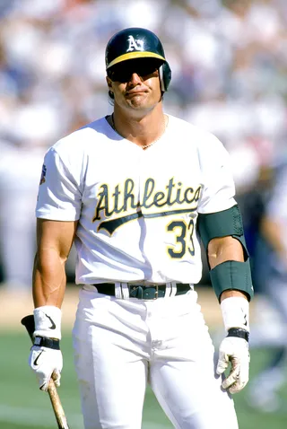 Jose Canseco Says Re-Attached Finger Fell Off During Poker Game - Let’s just say that Jose Canseco’s surgery on his re-attached finger last month may not have gone so well. The maligned ex-MLB slugger took to Twitter over the weekend to tell his fans: “Ok well I might as tell you. I was playing in a poker tournament last night and my finger fell off. Someone took a video of it.” Canseco had to undergo surgery in October after accidentally shooting himself in the hand.&nbsp;(Photo: Otto Greule Jr/Getty Images)&nbsp;