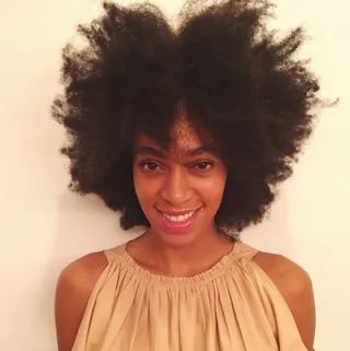 Solange Knowles&nbsp;@saintrecords - &quot;Boyfriend took this of me the other night when we got home from dancing... I was happy. I am happy here.&quot;Solo inspires us all to learn to be happy in our own skin. #SelfLove(Photo: Solange Knowles via Instagram)
