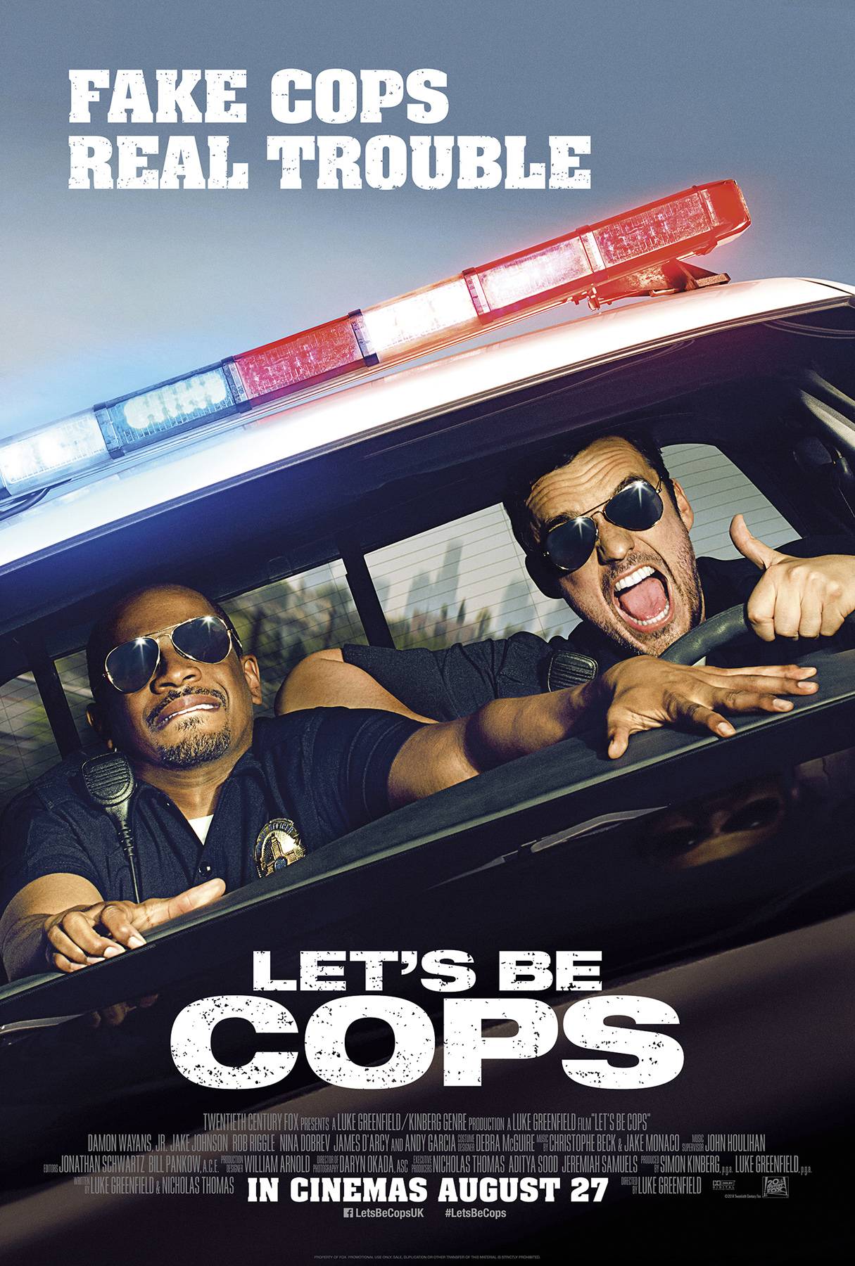 Let's Be Cops, Damon Wayans Jr.