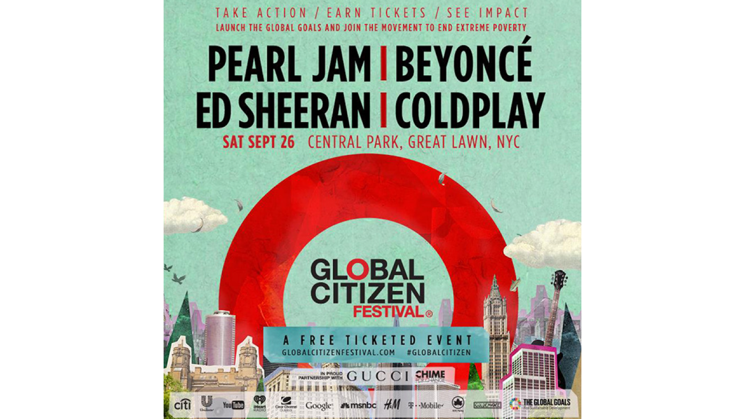 Beyoncé Will Headline the 2015 Global Citizen Festival | News | BET