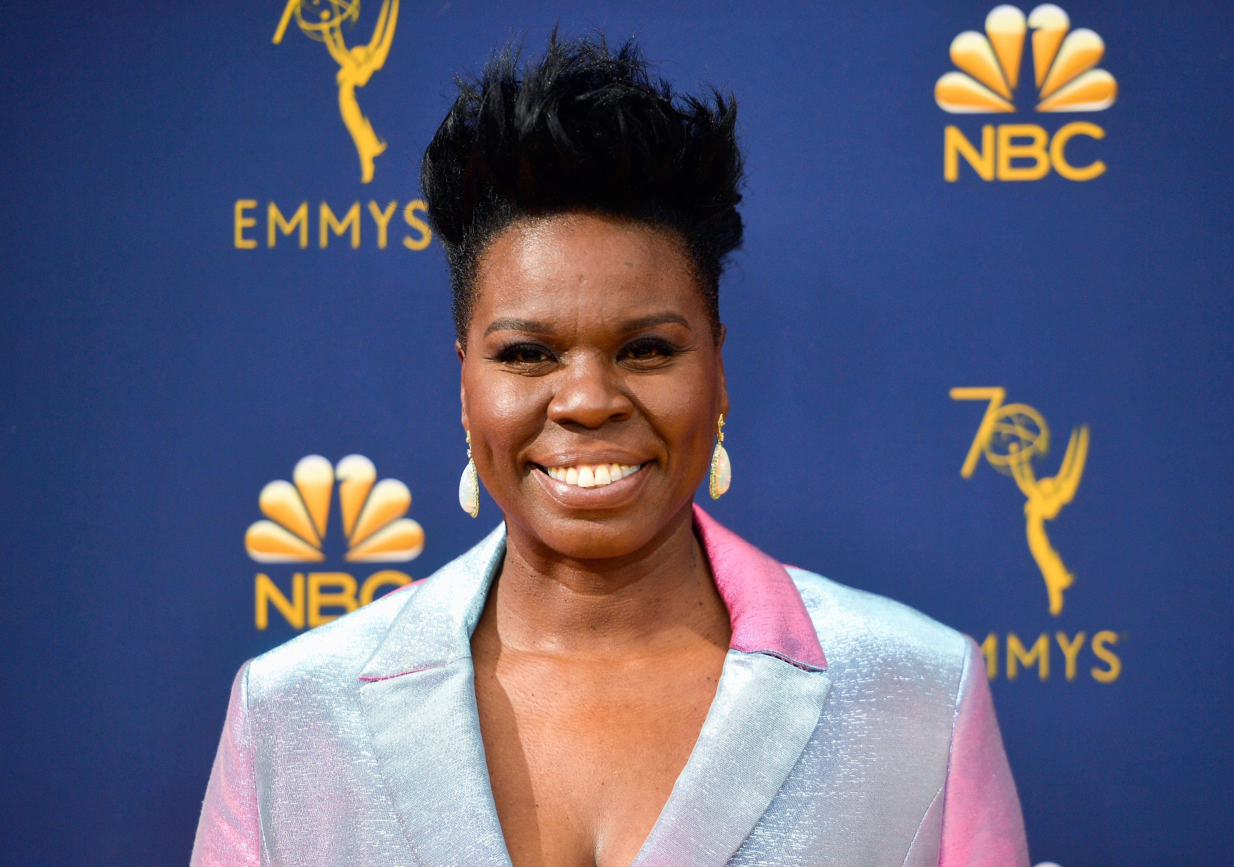 LOS ANGELES, CA - SEPTEMBER 17: Leslie Jones attends the 70th Emmy Awards at Microsoft Theater on September 17, 2018 in Los Angeles, California.  (Photo by Matt Winkelmeyer/Getty Images)