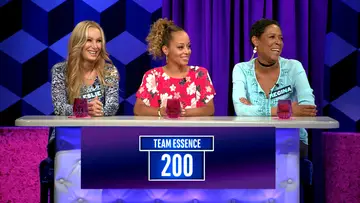 Actress Essence Atkins on episode 103 of BET's New game show Face Value.