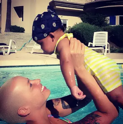 Sebastian - The British Royal Family welcomed a healthy son into their family, and although we’re delighted for them, we're still obsessing over these 10 celebrity princes and princesses.  Wiz Khalifa's newly married wife shared some adorable pool day pictures with fans on Instagram and Momma Rosebud is quite the tease. &nbsp;We can’t wait to get a real glimpse of Bash’s adorable face!   By: Metanoya Z. Webb  (Photo: Instagram via Amber Rose)