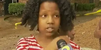 10-Year-Old Girl Catches Baby Dropped From Burning Apartment - Zna Gresham, 10,&nbsp;caught&nbsp;a one-month-old baby that was dropped from the window of a second-floor apartment in Decatur, Georgia. The apartment was on fire and the mother dropped her three children out of the window to save them, according to the DeKalb County Fire Battalion Chief Christopher Morrison. (Photo: Courtesy of WSB-TV)